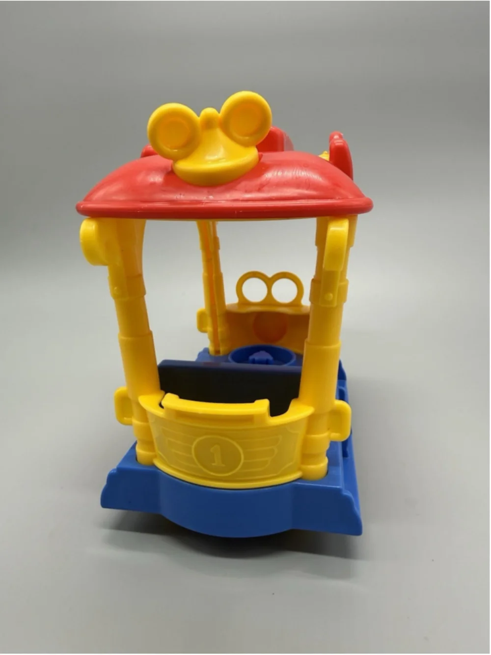 Little People Mickey Mouse Clubhouse Trolley Playset w/ Mickey & Goofy 2004